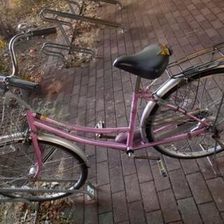 オートライト中古ママチャリ自転車★難あり