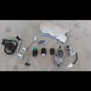 新品107ccマニュアルエンジン12V・付属品ありの画像