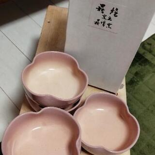 萩焼　萩城窯　中鉢　5個セット