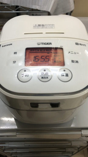TIGER 炊飯器 3号炊　2016年製