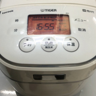 TIGER 炊飯器 3号炊　2016年製