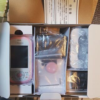 NTTドコモ キッズケータイ HW-01D　(新品・ピンク)の画像