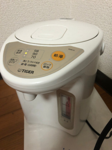 tiger タイガー電気ポット2.2L