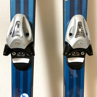 スキー３点セット（板154cm・スティック122cm・ケース）の画像
