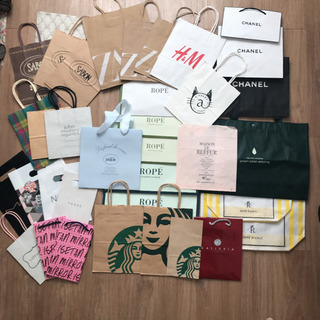 【お買い得】シャネル他ショップ袋/エコバックまとめ売り