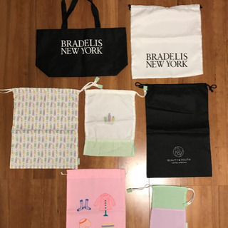 【お買い得】シャネル他ショップ袋/エコバックまとめ売りの画像