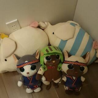 アイルーメラルー ぬいぐるみ