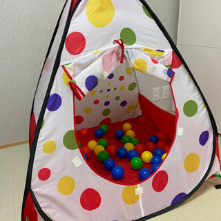 室内用テントボール付き