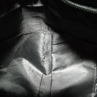 バッグ　ラム革　パッチワークの画像