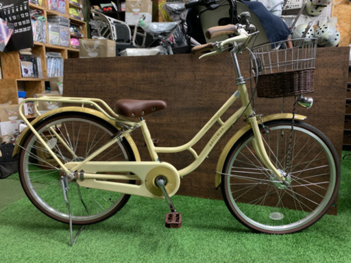 新車 22型 子供用自転車 自動点灯LEDライト付き