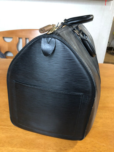 LOUIS VUITTON ヴィトン 黒エピ ボストン 本物美品