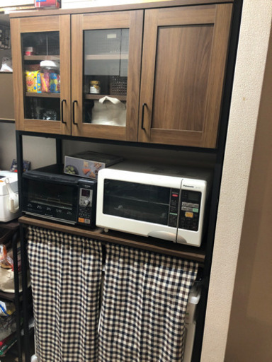 食器棚　レンジ台