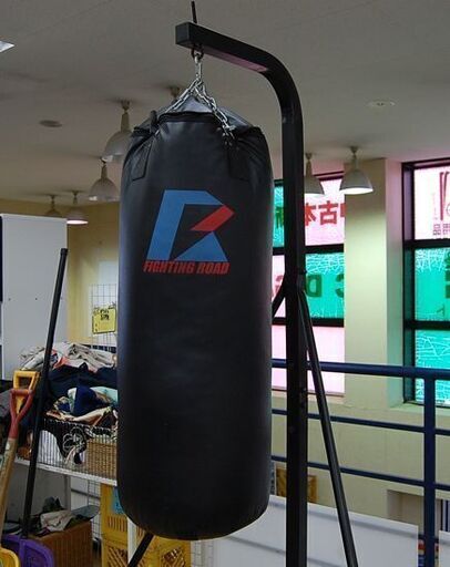 ファイティングロード サンドバッグ(Φ40×長さ100cm) サンドバッグスタンド サンドバッグ吊り下げ式 FIGHTING ROAD