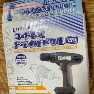 コーナン製　コードレス　ドライバドリル