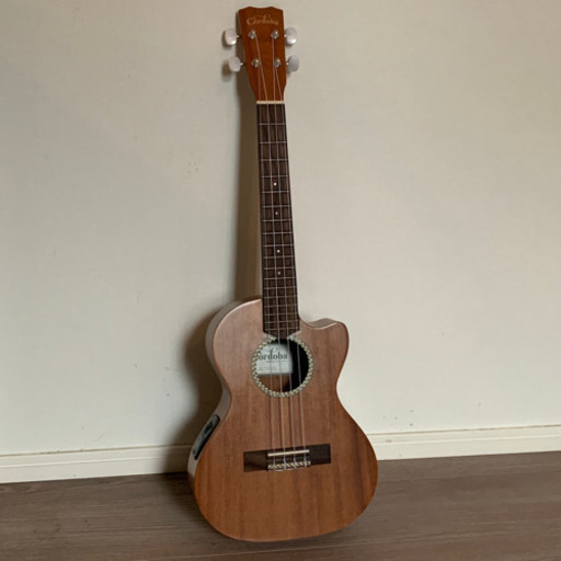 Cordova ウクレレ ピックアップ付き バッグ付き