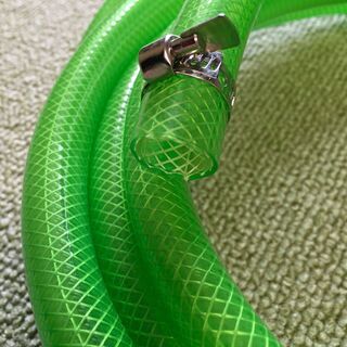ホース　約３m２０㎝　留め具１個付きの画像