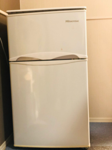 HISENSE HR-B82JW ハイセンス　冷蔵冷凍庫82L  2016年製