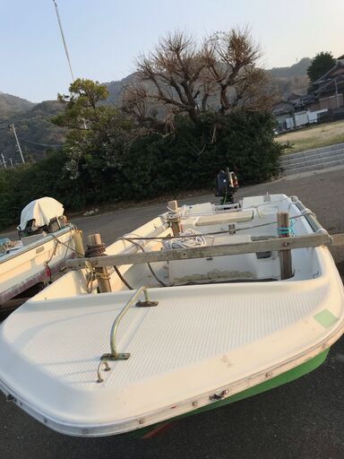 【値下げしました】ヤマハ FISH13 船外機5馬力セット