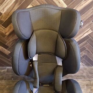 N1091　大幅値下げ！！　チャイルドシート　9㎏～36㎏まで3段階　ジュニアシート　2019年製　黒　札幌　送料A　プラクラ南9条店の画像