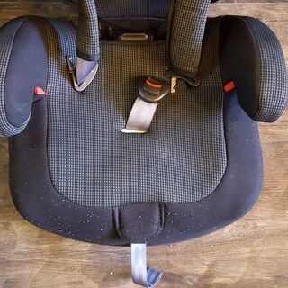 N1091　大幅値下げ！！　チャイルドシート　9㎏～36㎏まで3段階　ジュニアシート　2019年製　黒　札幌　送料A　プラクラ南9条店の画像