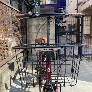 ROXY　折り畳み式自転車レッド　6段ギア　20インチの画像