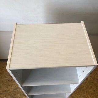 カラーボックス 4段 シンプル 本棚 収納 キャビネットの画像