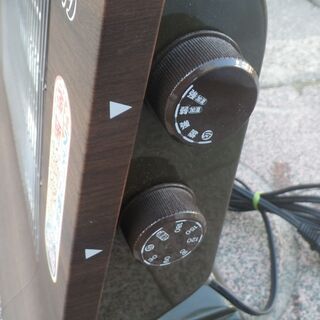 ■配達します。■ZEPEAL スチーム機能付カーボンヒーター DHC-A8705-MO 木目調の画像