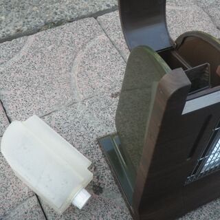 ■配達します。■ZEPEAL スチーム機能付カーボンヒーター DHC-A8705-MO 木目調の画像