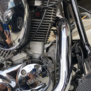 ドラッグスター 250 純正マフラーの画像
