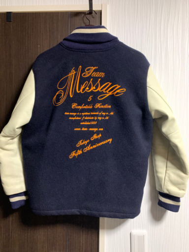 【希少】☆5周年記念team message スタジャンMサイズ