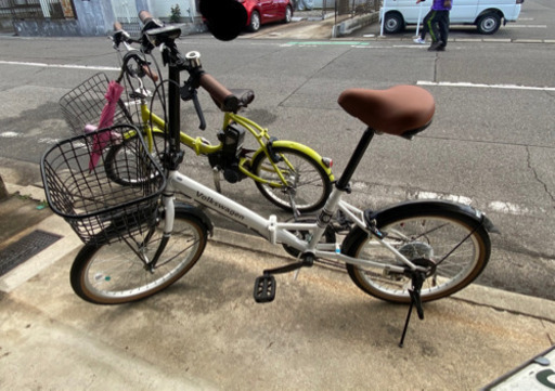 【美品】フォルクスワーゲン折り畳み自転車