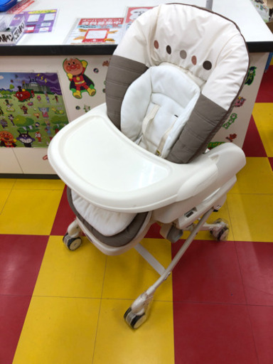 コンビ　combi　ネムリラオートスウィングEG　電動ハイローチェア　新生児～４歳頃