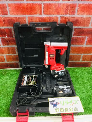 MAX TZ-G3 バッテリータッカー【リライズ野田愛宕店】【店頭取引限定】【中古】【管理番号：ITMLL2OTZ9XS】