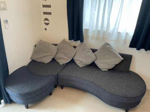 ★美品★カウチソファ(3.5人掛け)