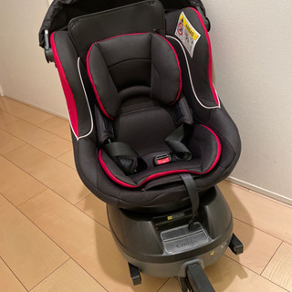 中古・2019年5月購入[ISOFIX取付]コンビ クルムーヴ ISOFIX エッグショック PJ　チャイルドシート