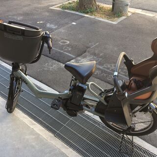 地域限定送料無料 ブリヂストン ビッケポーラー 新基準 三人乗り 子供