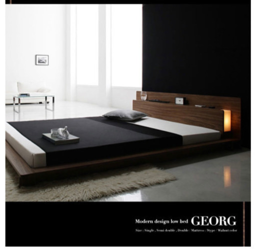 【激安‼️‼️】ダブルサイズベッド‼️ベッドフレームのみ‼️