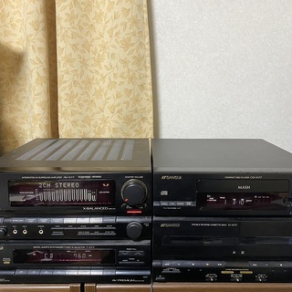 山水 ミニコンポ MC-X77