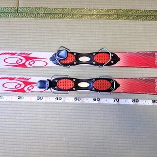 ショートスキー　約98cm　日本製　ケース リーシュ 付き　Ha...