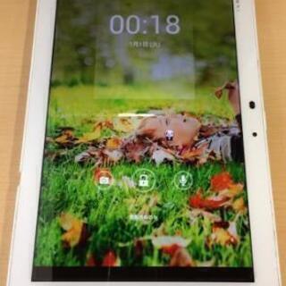 ★FUJITU/富士通  タブレット  ARROWS Tab VQK-F02F  きれいなホワイトカラー★ の画像