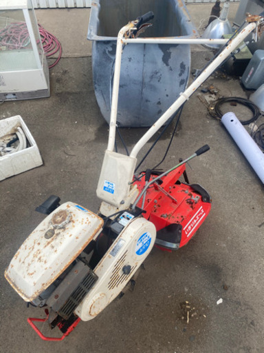 耕運機　エンジン掛かります