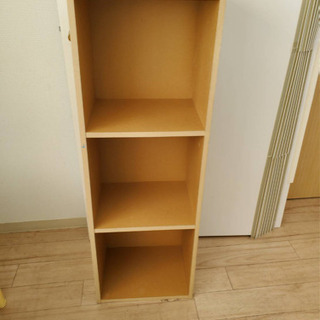 3段カラーボックス　お譲りします