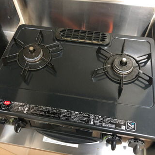 リンナイ ガスコンロ　ガステーブル KGT56BL プロパンガス用の画像