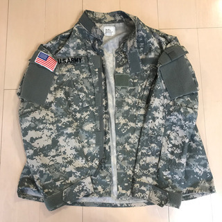 米軍 アーミーコンバットユニフォーム 迷彩柄 USミリタリージャケット古着メンズの画像