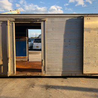 コンテナ アルミバン 三方開 物置 倉庫 愛知県豊田市 運搬・据付相談可