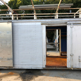 コンテナ アルミバン 三方開 物置 倉庫 愛知県豊田市 運搬・据付相談可