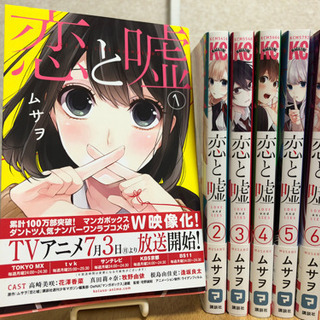 恋と嘘  6巻セット