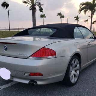 BMW 650i 6シリーズ　カブリオレ　電動ソフトトップの画像