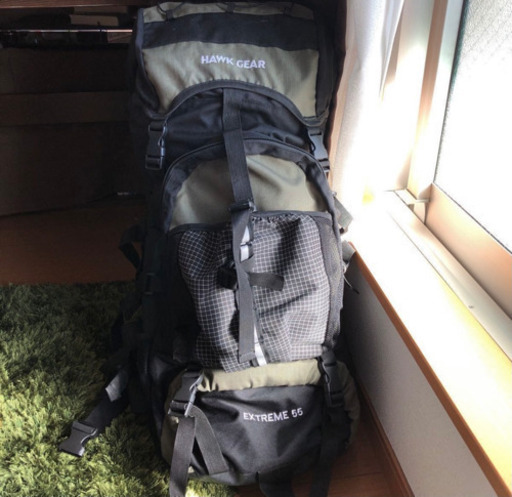 バックパック　55L 2気室