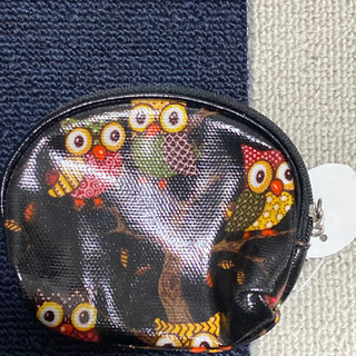 【きまりました】フクロウ コスメポーチの画像